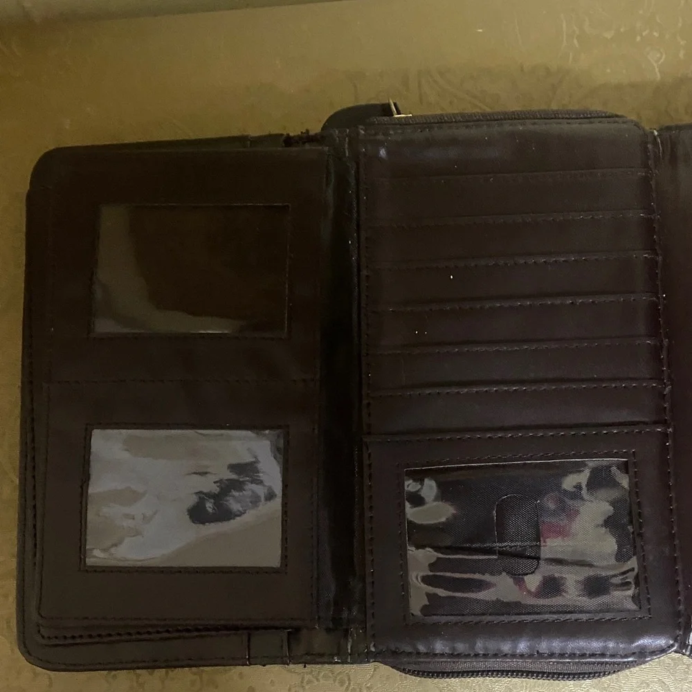 LargeStriped Multicolor Wallet